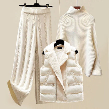 Qalila Set | Vrouwen Winters Driedelig Set
