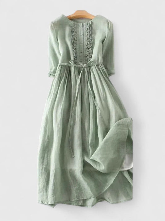 Dames Elegante Midi Jurk