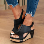 Dames Orthopedische Leren Sandalen Verstelbaar