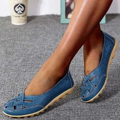 Women's Orthopedic Leather Support Loafers