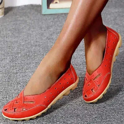 Women's Orthopedic Leather Support Loafers