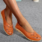 Dames Orthopedische Loafers Leren Ondersteuning