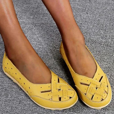 Women's Orthopedic Leather Support Loafers
