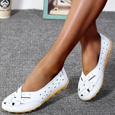 Women's Orthopedic Leather Support Loafers