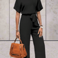Shona jumpsuit | Vrouwen Ronde Hals  Jumpsuit