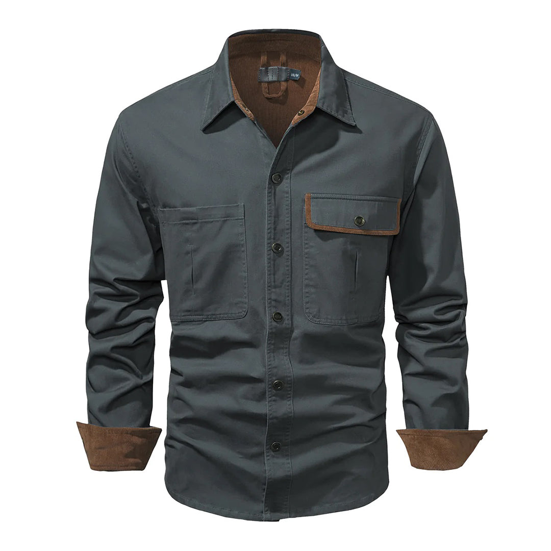 Heren Klassiek Casual Overhemd Montarello