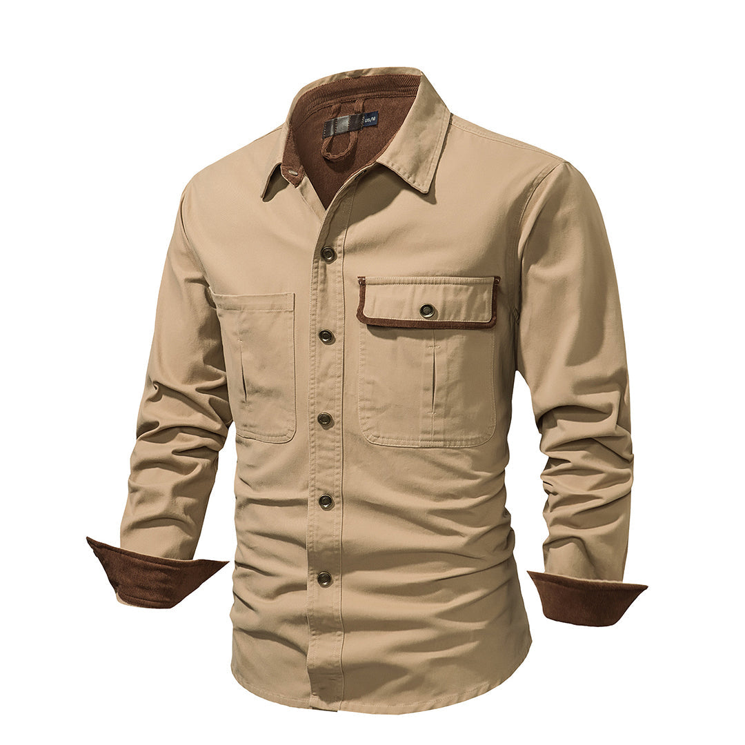 Heren Klassiek Casual Overhemd Montarello