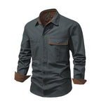 Heren Klassiek Casual Overhemd Montarello
