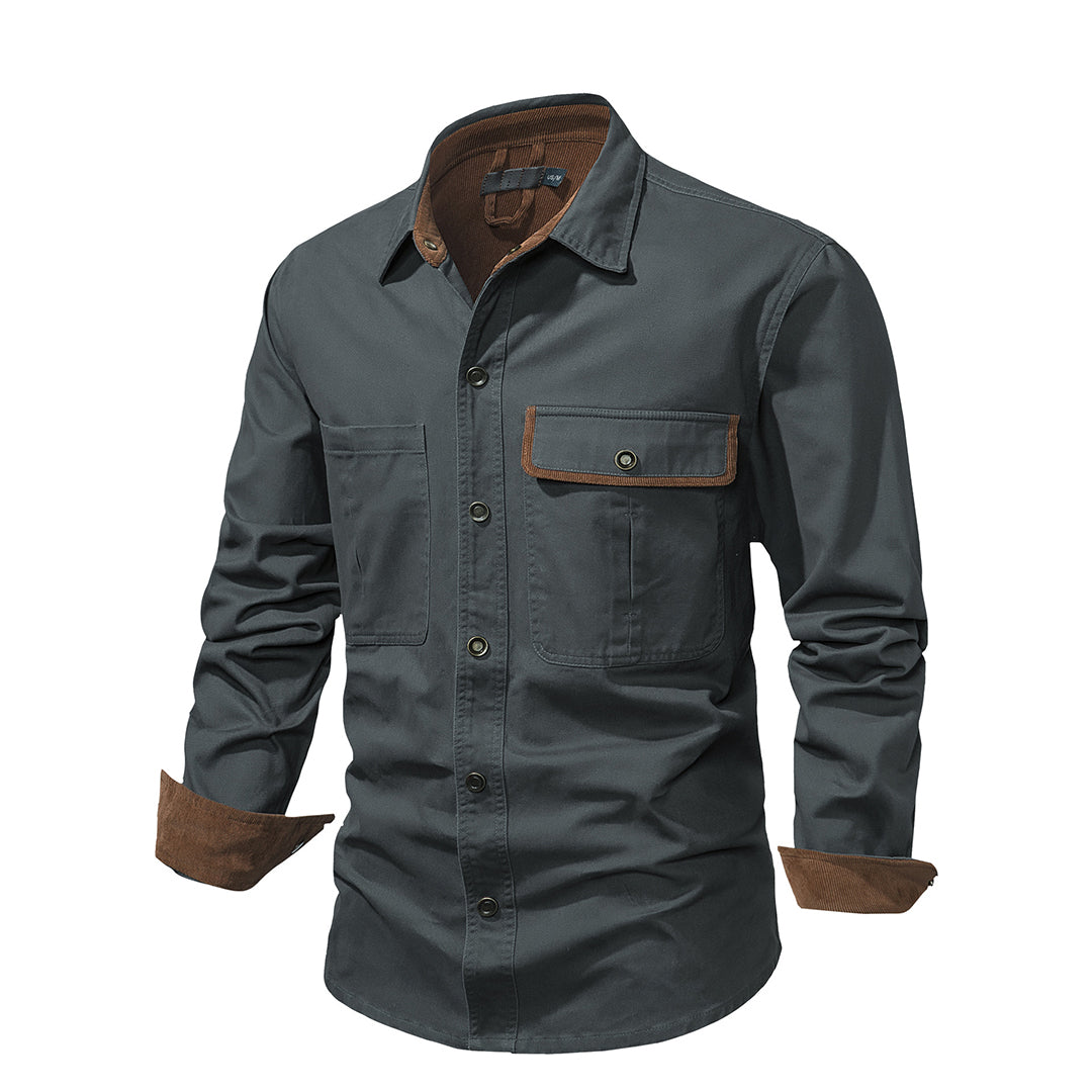 Heren Klassiek Casual Overhemd Montarello