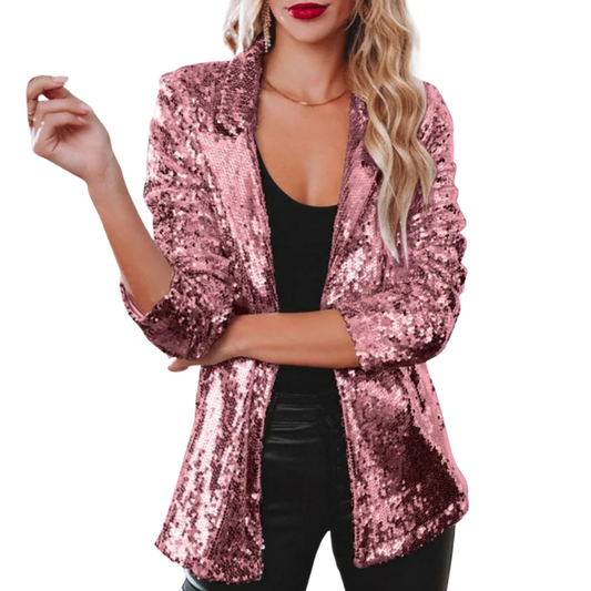 Xadia Blazer | Dames Herfst Pailletten Party Blazer