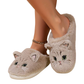 Feona Pantoffels | Fluffy Kattenpantoffels