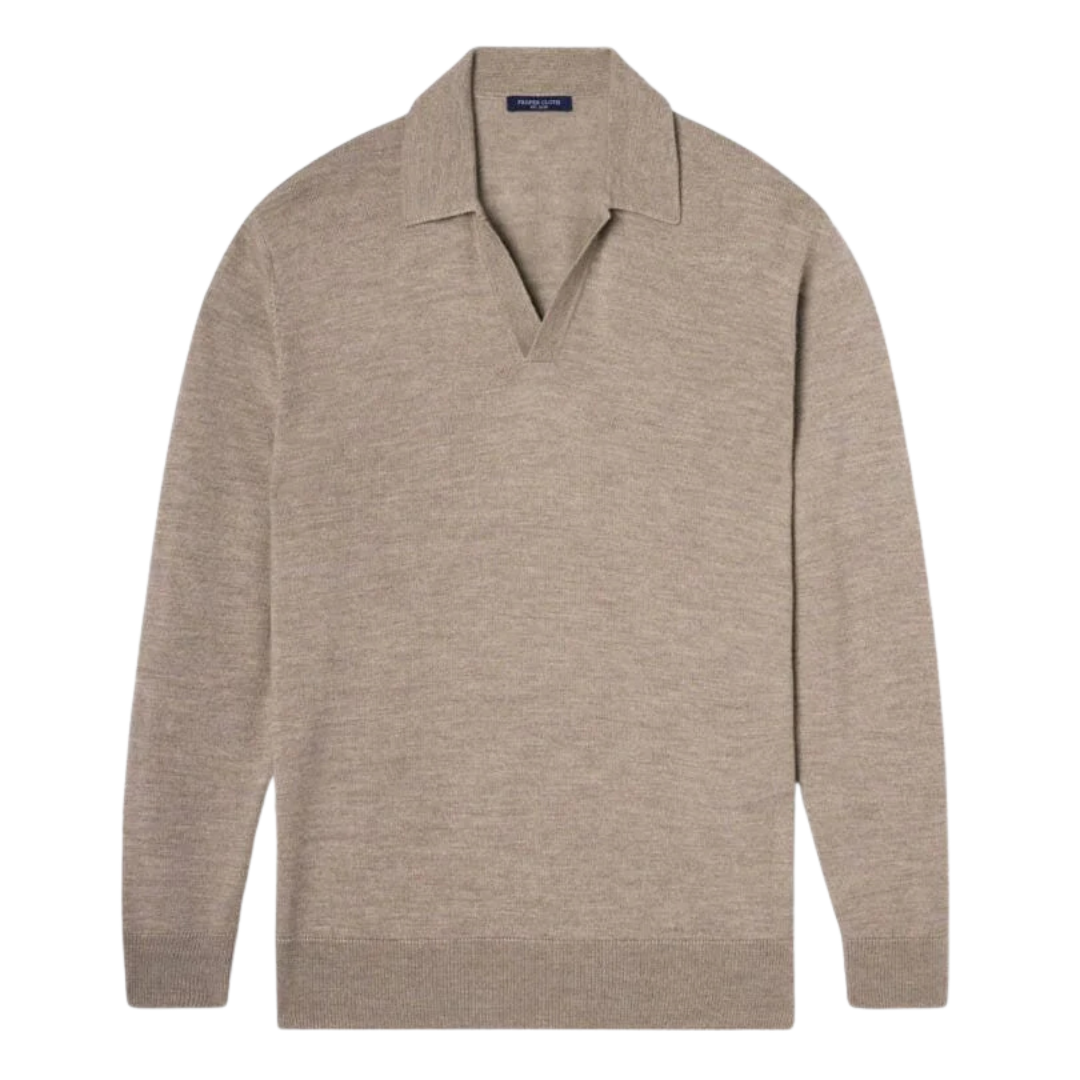 Lisandro Polo Shirt | Heren Lange Mouw Polo Shirt