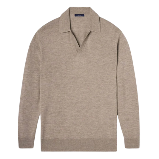 Lisandro Polo Shirt | Heren Lange Mouw Polo Shirt