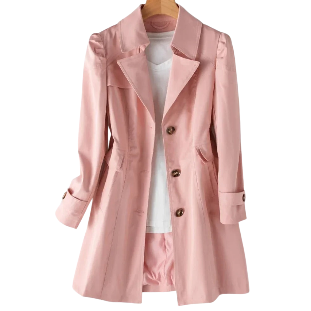 Alma Jas | Herfst Klassieke Trenchcoat voor de Herfst