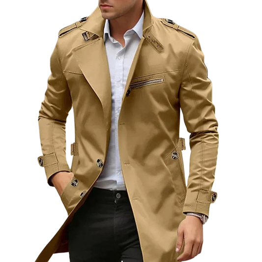 Wick Jas | Elegante Trench Coat voor Mannen