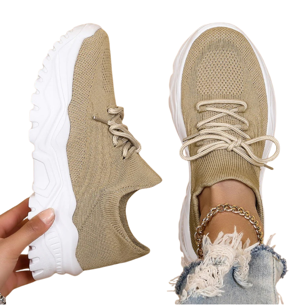 Lorimer Schoenen | Vrouwen Hoge-Top Ademende Knit Schoenen