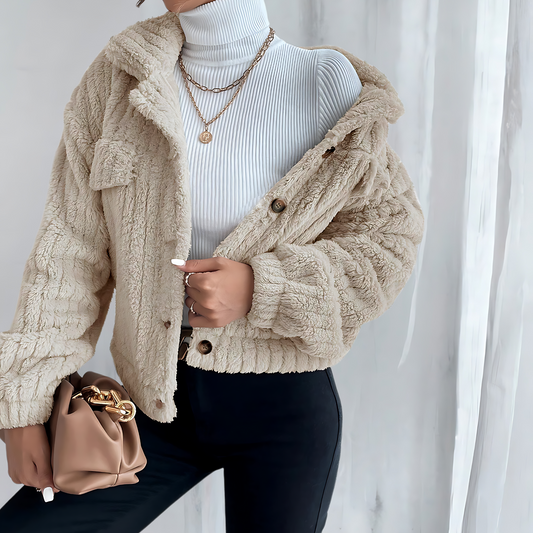 Yanira Jas | Herfst Korte Teddy Jas