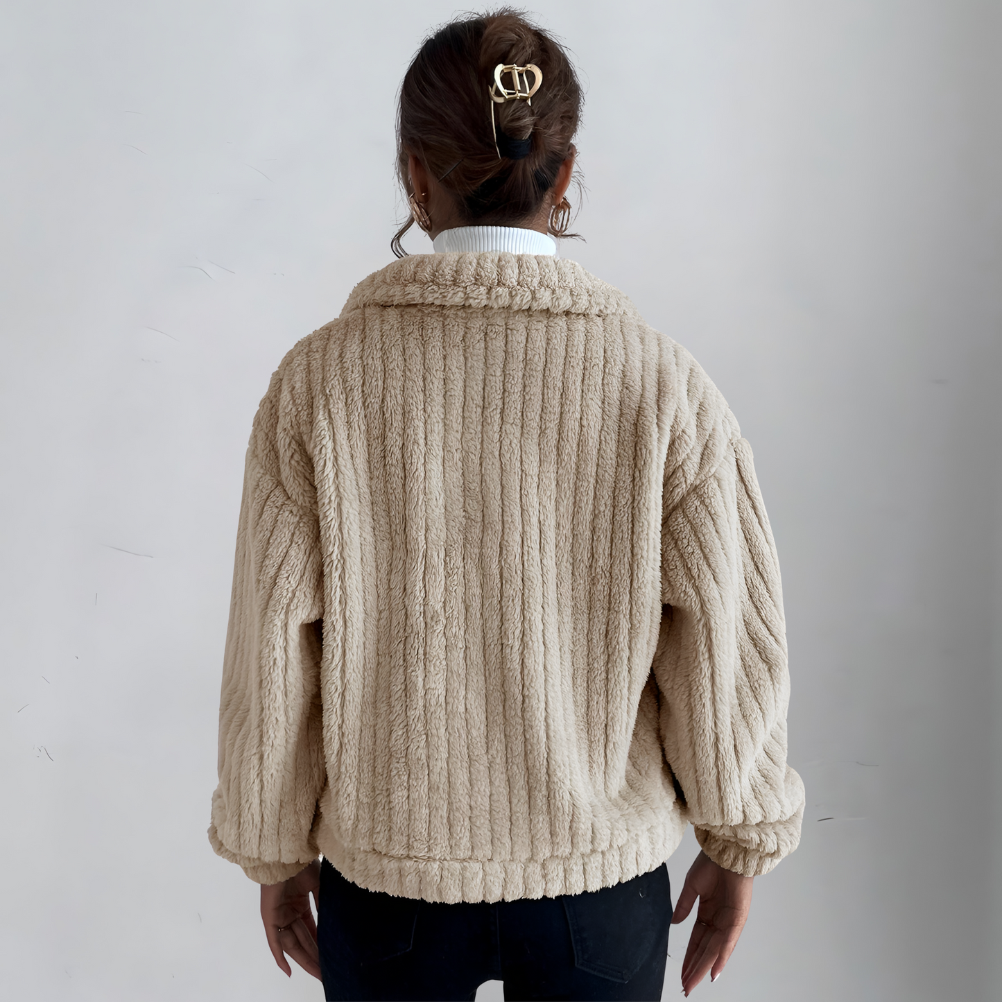 Yanira Jas | Herfst Korte Teddy Jas