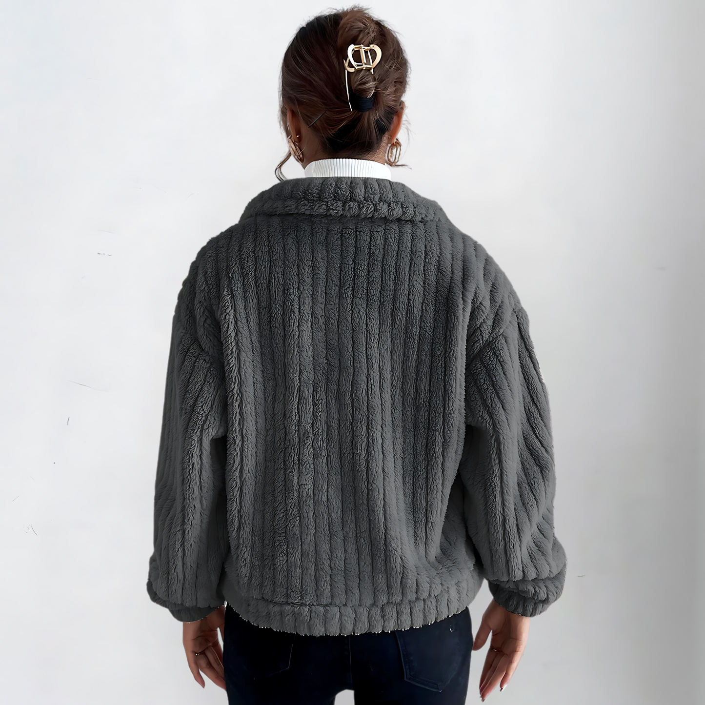 Yanira Jas | Herfst Korte Teddy Jas