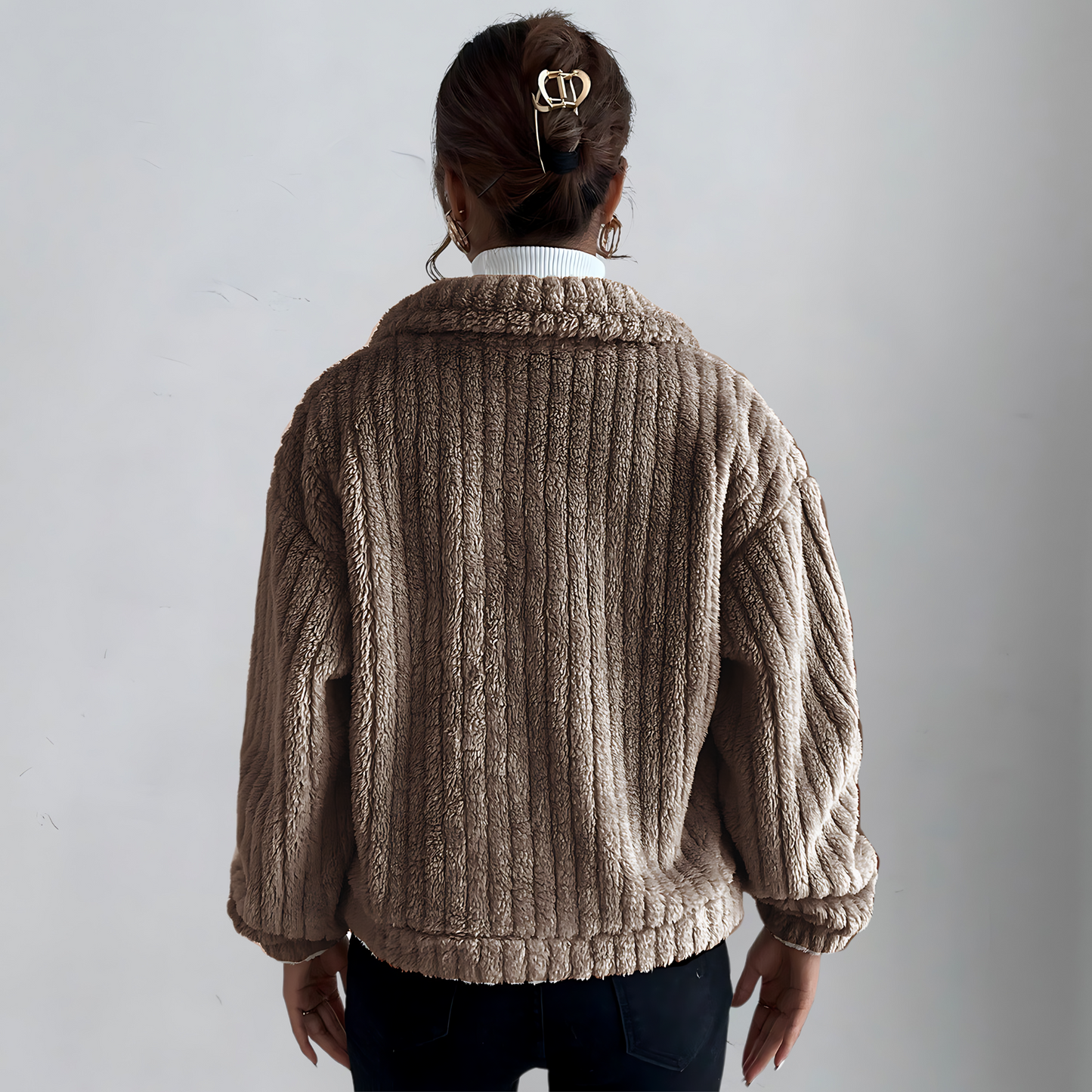 Yanira Jas | Herfst Korte Teddy Jas