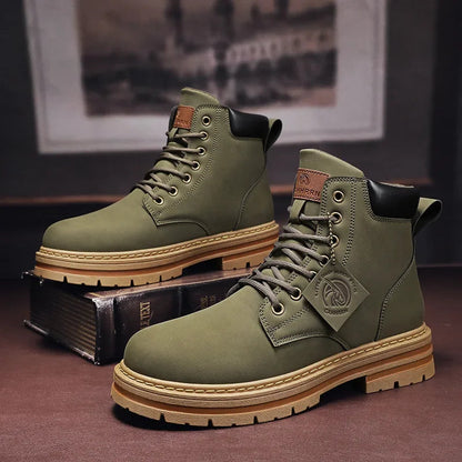 Magellan Laarzen | Heren Lace-Up Lente Laarzen
