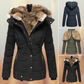 Orisia Coat | Dames winterjas met bontvoering
