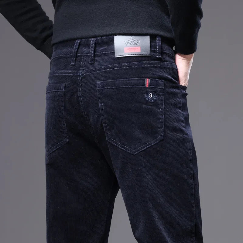Men's Corduroy Business Trousers