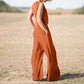 Marybeth Set | Vrouwen mouwloze top & wijde pijp broeken set