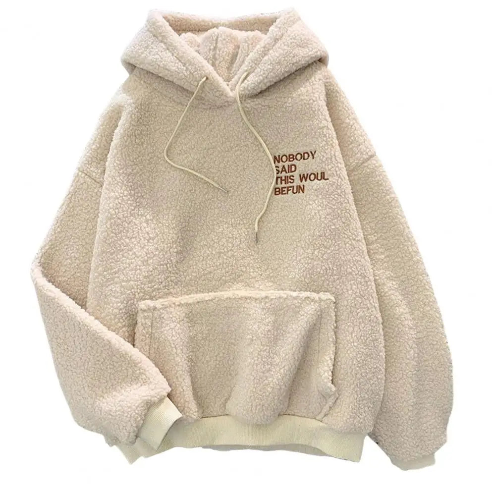 Caitlin Hoodie | Dames Teddy Fleece Hoodie voor de Herfst