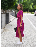 Dames Maxi Jurk Bloemenprint