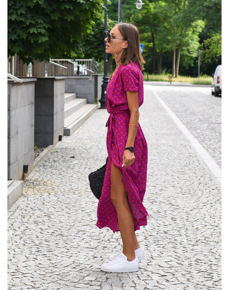 Women's Floral Print Maxi Dress