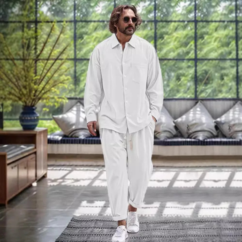 Layne Set | Heren Loose Fit Tweedelige Set