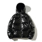 Barisha Jas | Dames Winter Puffer Jas met Metallic Glans
