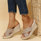 Dames Sleehak Sandalen Stijlvol