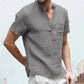 Lowell Overhemd | Heren Korte Mouw Casual Overhemd