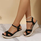 Dames Sleehak Sandalen Klassiek