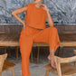 Maudie Set | Dames Tweedelige Crop Top & Broek Set