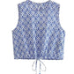 Michaela Set | Chique Print Top en Broek Set