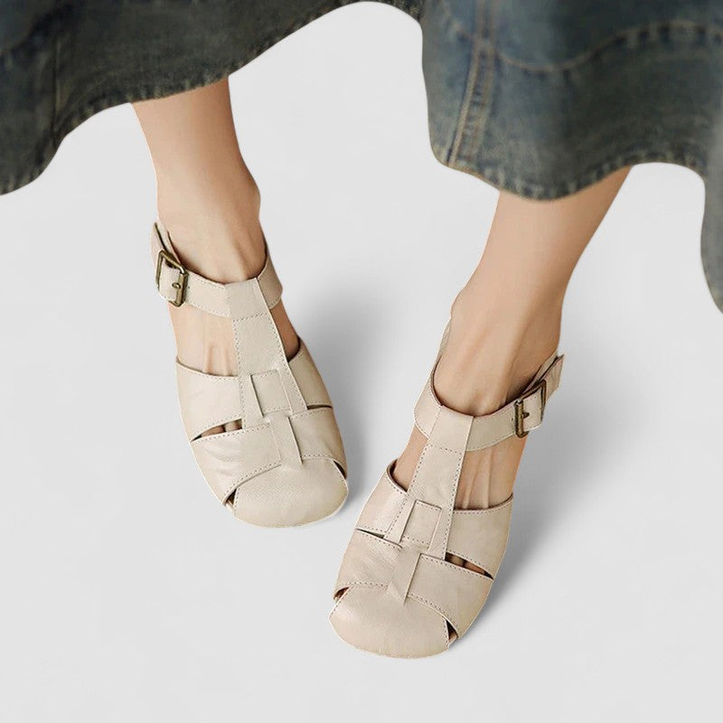 Dames Gesloten Teen Sandalen Casual