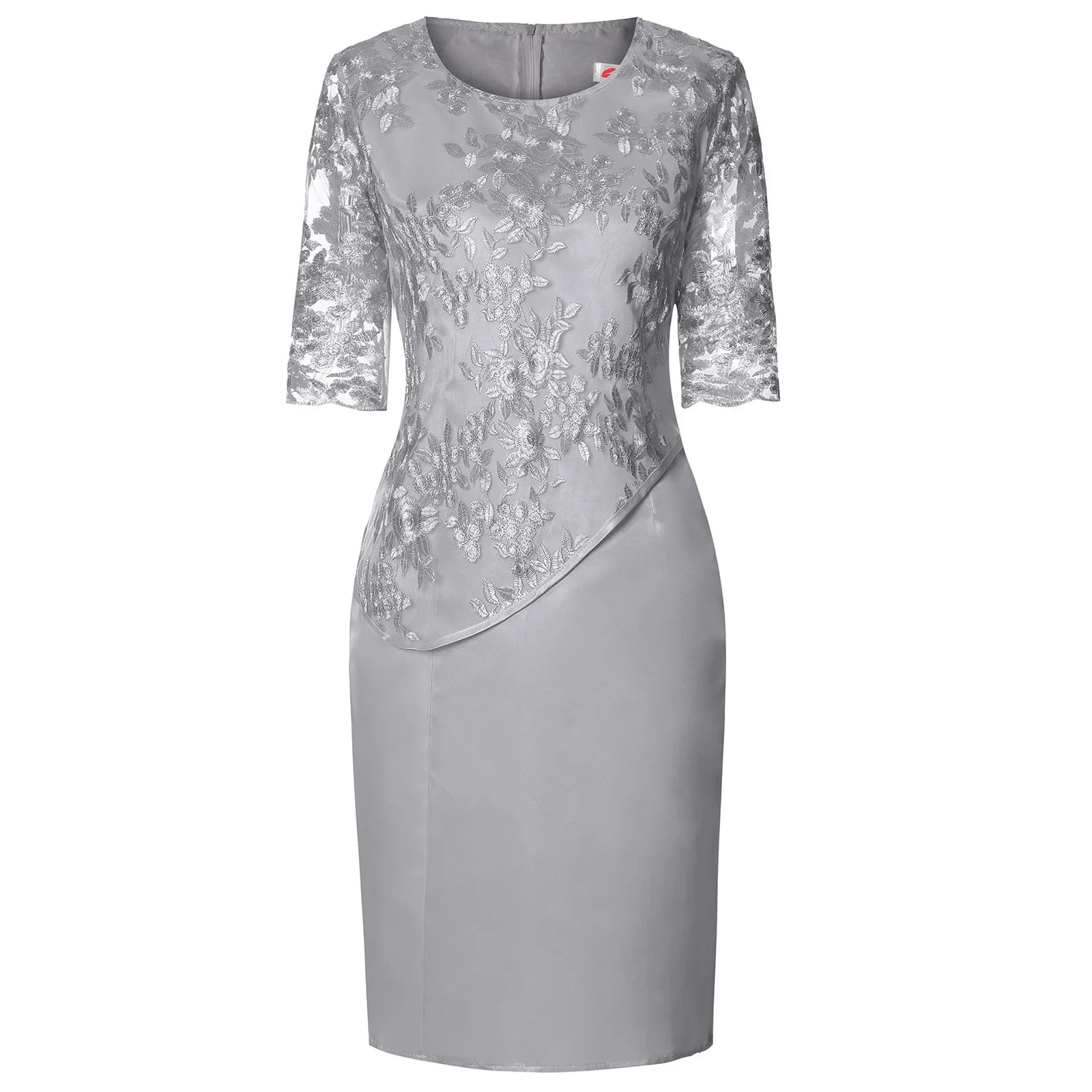 Women's Midi Dress Short Sleeve