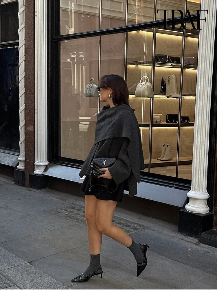 Cambria Jas | Dames Winter Gelaagde Jas met Wollook