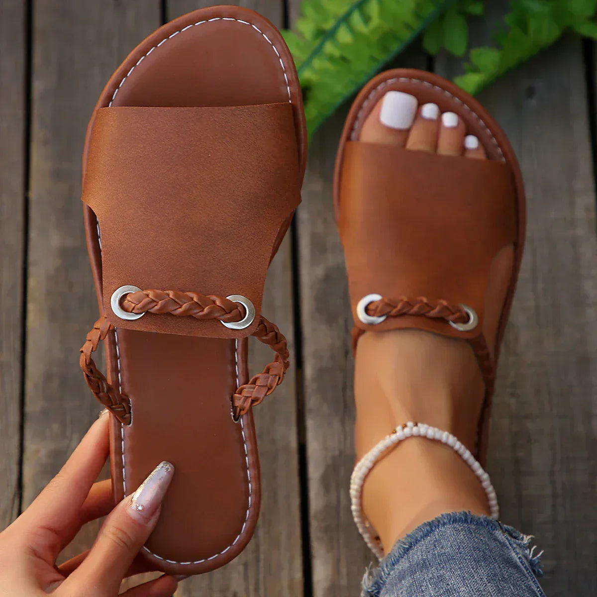 Women's Bohemian Woven Sandals