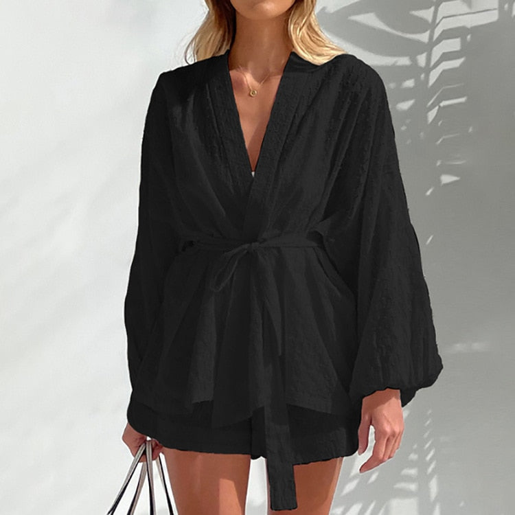 Tamilla Set | Casual Top en Korte Set