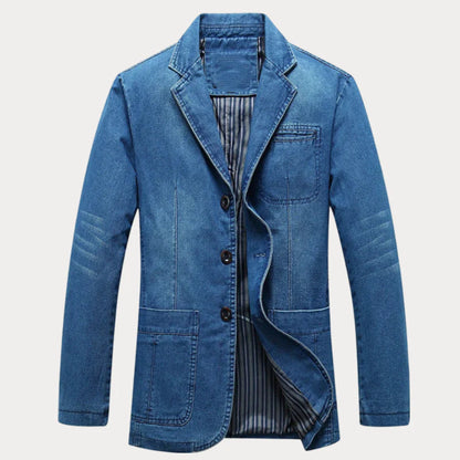 Leonardo Blazer | Heren Denim Blazer