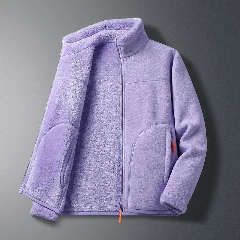 Elaina Jas | Dames Winter Fleece Jas met Rits