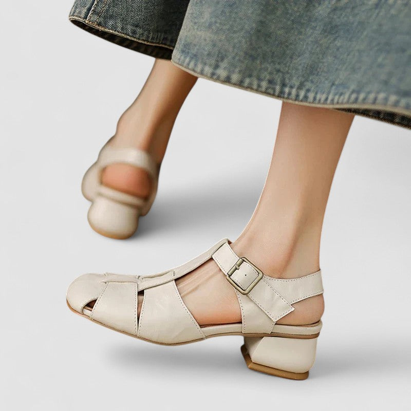 Dames Gesloten Teen Sandalen Casual