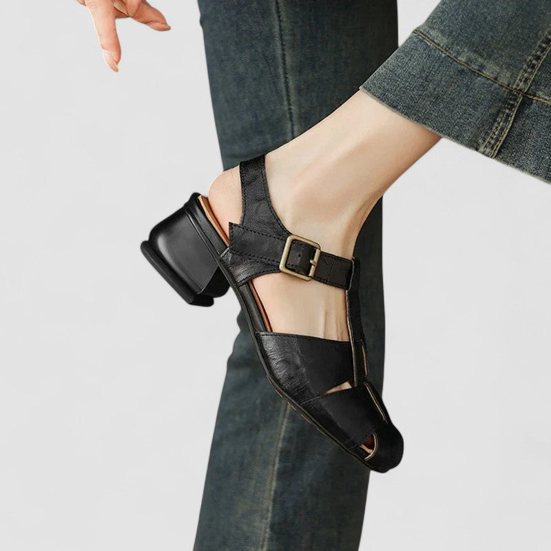 Dames Gesloten Teen Sandalen Casual