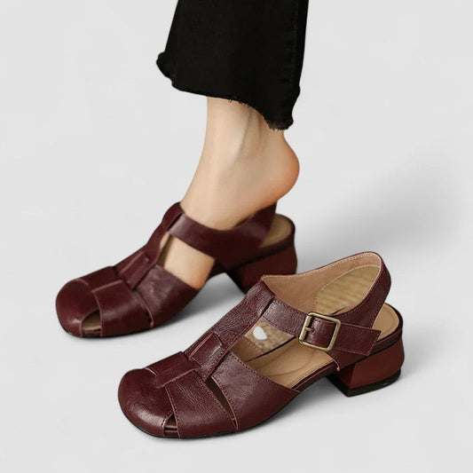 Dames Gesloten Teen Sandalen Casual