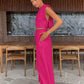 Maudie Set | Dames Tweedelige Crop Top & Broek Set