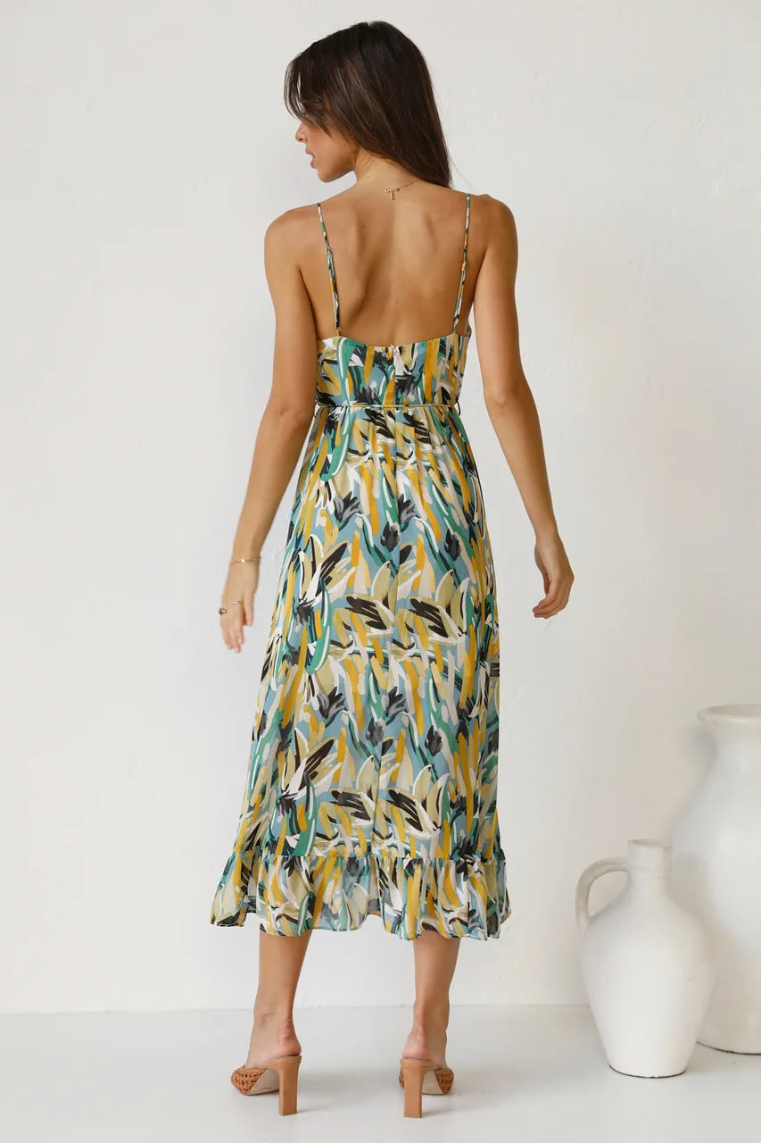 Dames Klassieke Midi Jurk